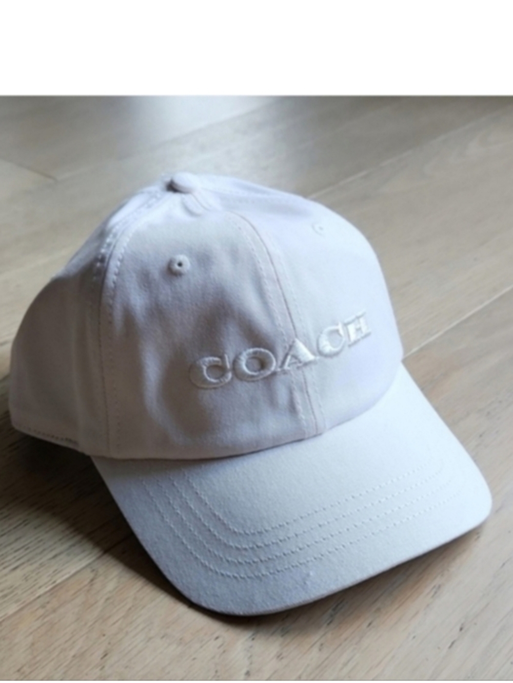 Coach White Hat